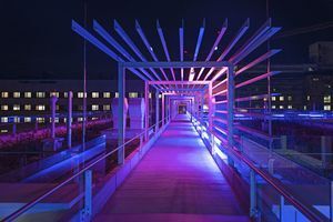 LKH Leoben - Funktionstrakt/Eingangszentrum