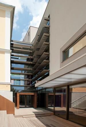 Volksschule St. Veit, Zu- und Umbau