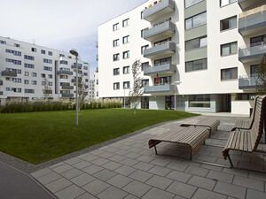 Außenanlagen Wohnbau Seestadt Aspern, Bauplatz J8 + J9