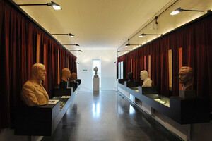 Ausstellungsraum im Waschsalon Karl Marx Hof