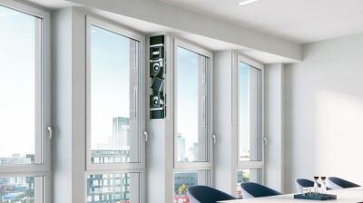 SIEGENIA: Fassadenlüftung 360° weiterentwickelt