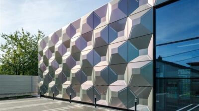3D-Effekte mit ALUCOBOND® by Amari