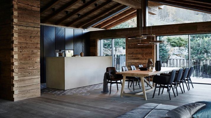 Modernes Wohnkonzept mit Alpen-Flair