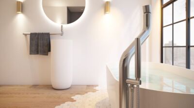 Das Wasser folgt der Form