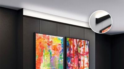 Wandmontage im besten Licht