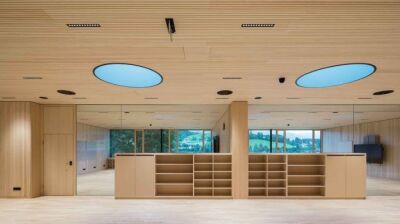 Raumakustik in Kindergarten und Schule – optimal gelöst mit Holz