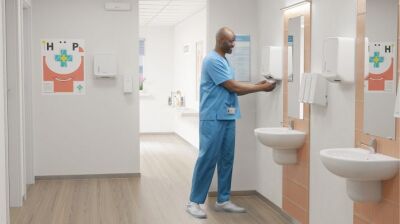 CWS Tampon- und Bindenspender Edelstahl