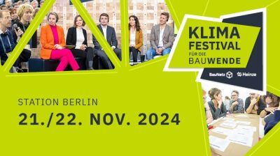 Heinze Klimafestival für die Bauwende