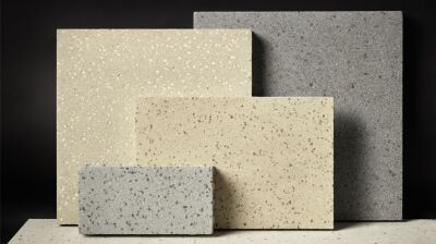 Terrazzo-Optik für Pflastersteine