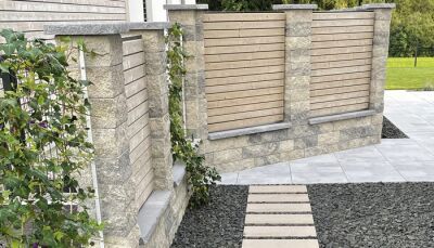 Gartenmauern und Zaunsysteme