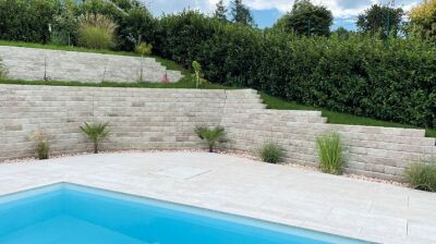 Stein: Der Stoff aus dem Gartenträume sind.