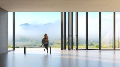 Glas-Faltwände erreichen neue Höhen