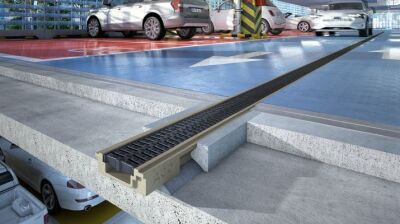 Parkhäuser zuverlässig entwässern mit ACO