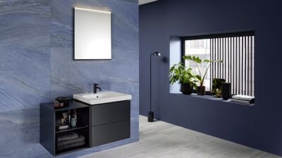 Klare Kante für Geberit Badserie Acanto