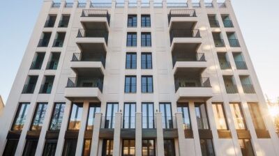 Moderne Optik in Faserbeton-Design