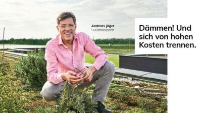 Dämmen! Und von hohen Kosten trennen.
