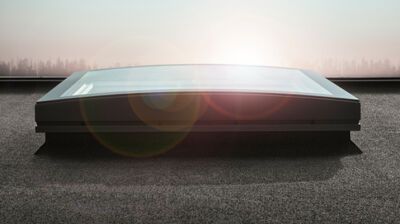 Flachdach-Fenster mit Konvex Glas