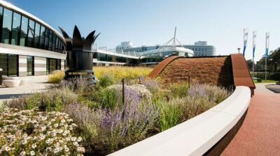 Regenwassermanagement mit Retentionsdächern