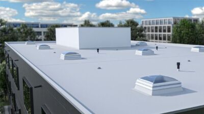 Effiziente Dachkühlung mit Triflex