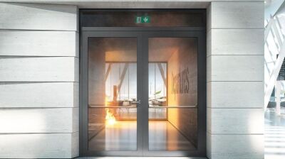 Brandschutztüren aus Aluminium