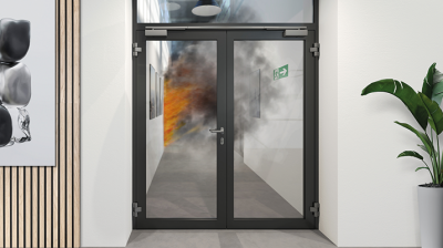 Ästhetische Brandschutztür