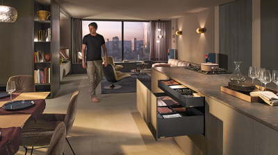 Möbeldesign bis ins Innere: LEGRABOX-Designschubladen