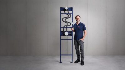 Einfache Installation: GROHE Rapido Duschrahmen