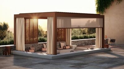 Individuelle Design Stile für Terrassendächer