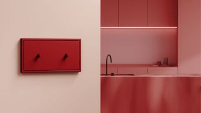 Moderne Kippschalter in 63 Farbtönen