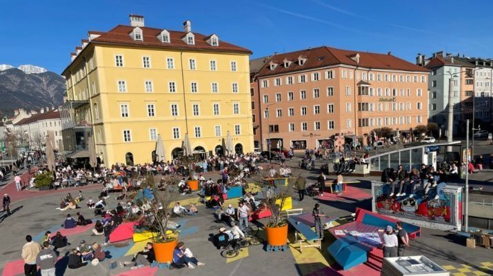 Aquasol Pflanzgefäße - Fallbeispiel Innsbrucker Innenstadt