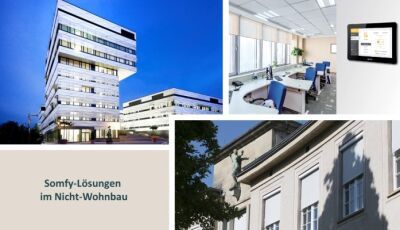 Sonnenschutz-Automatisierung: Somfy animeo